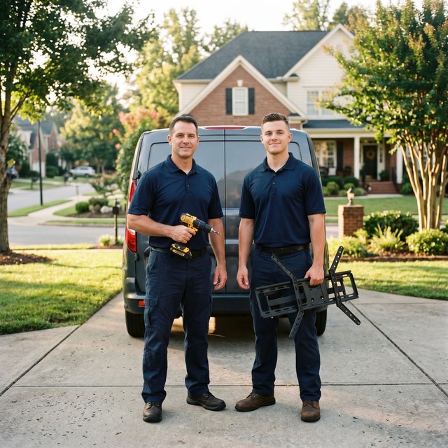 TV Mounting Experts team — Charlotte's original TV mounting professionals